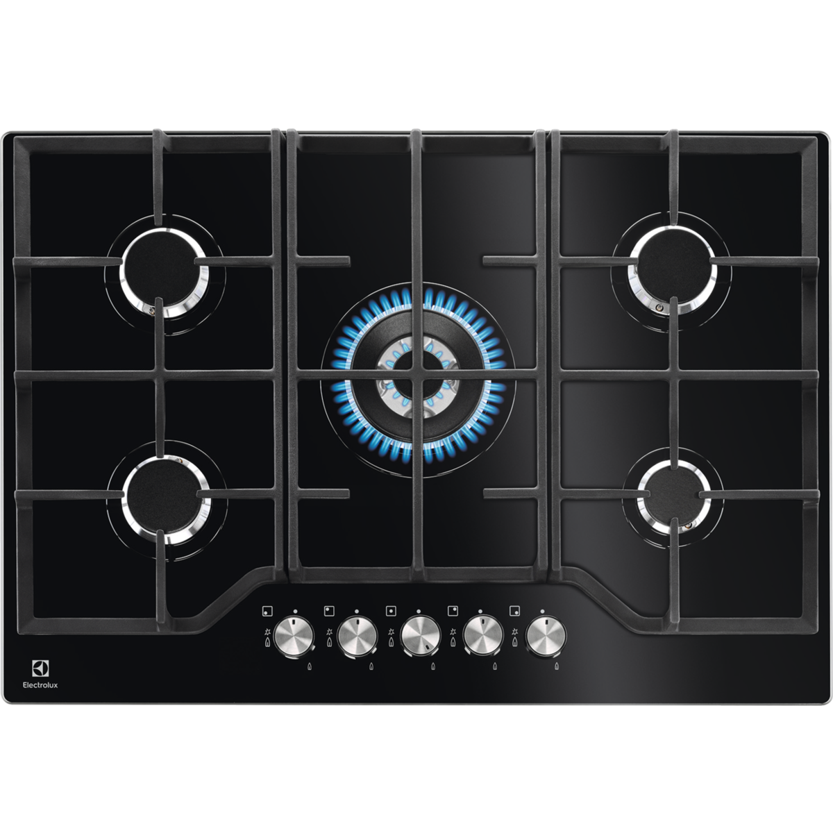 600 Gas on Glass hob 75cm