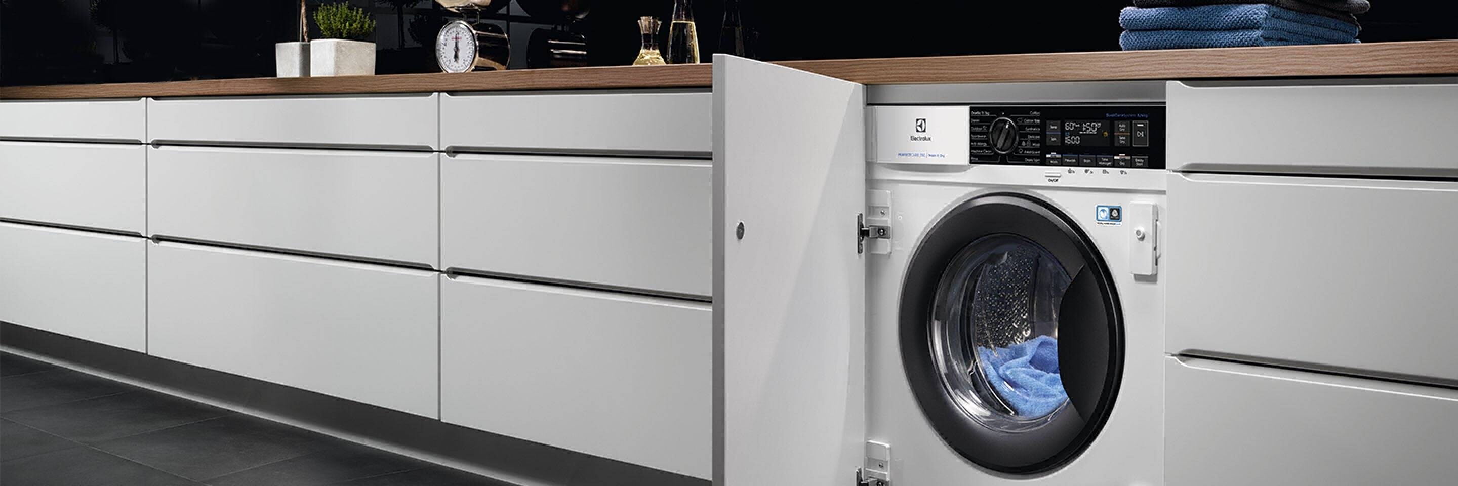 Integrated washer dryer Electrolux