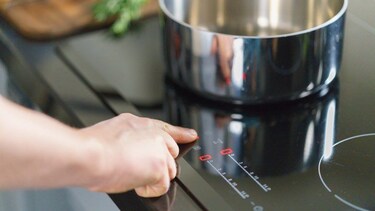 Pot on a hob